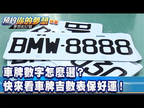 車牌號碼選擇|車牌怎麼選比較好？2種方式4個技巧報你知